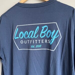 Local Boy Outfitters Navy Long Sleeve Tee - Size Large